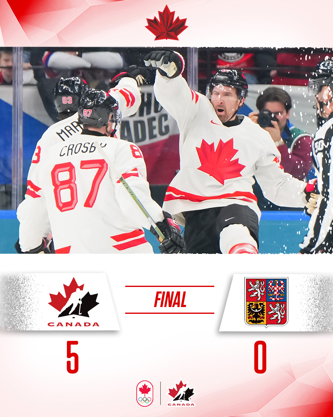 Le Canada impeccable pour son entame de tournoi