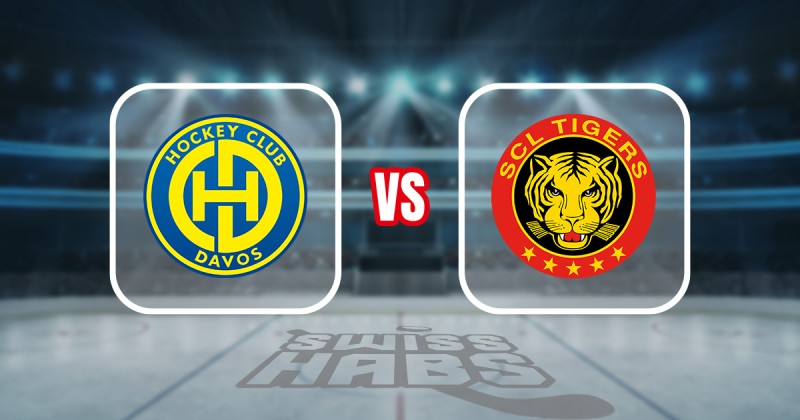 Formation des équipes et joueurs indisponibles pour le match Davos vs Langnau