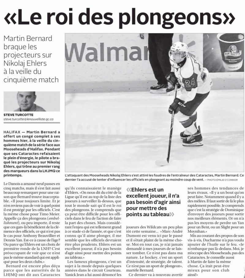 Nikolaj Ehlers, "le roi des plongeons"