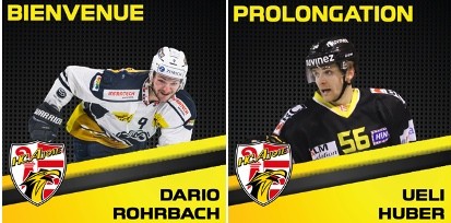 Deux nouvelles signatures pour Ajoie