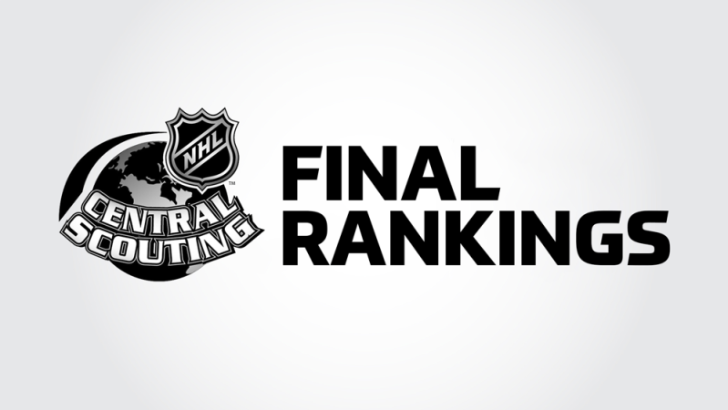 Les derniers classements en vue du repêchage, Lian Bichsel Suisse le mieux classé