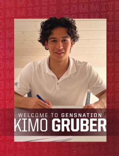 Kimo Gruber signe avec Oshawa