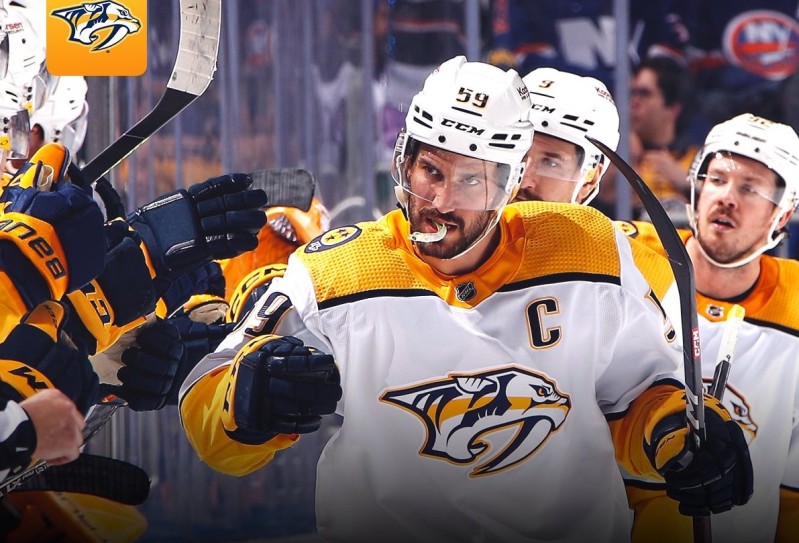 Roman Josi grimpe dans plusieurs classements de l'histoire des Predators