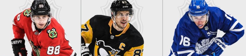 Plus longues séries de points en NHL parmi les joueurs actifs