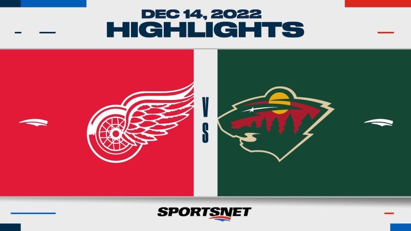 Les Red Wings battus par le Wild