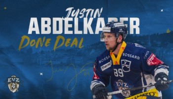 Justin Abdelkader terminera la saison à Zoug