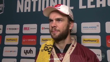 Marc-Antoine Pouliot : "C'est Langnau qui voulait plus le match"