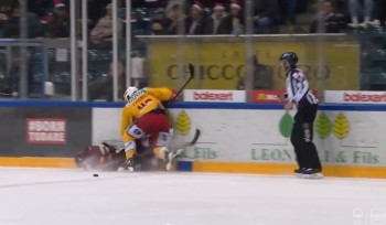 La charge de Claudio Cadonau  en images