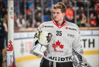 Connor Hughes fera ses débuts avec le Canada ce soir