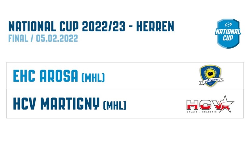 National Cup : une finale entre Martigny et Arosa en février