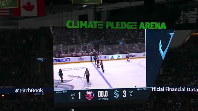 Un problème d'horloge ampute le match de 5 minutes à Seattle