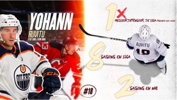 Genève confirme l'arrivée de Yohann Auvitu, plusieurs semaines d'absence pour  Teemu Hartikainen et  Deniss Smirnovs