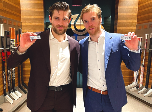 Deux autres bien belles marque atteintes par Connor McDavid et Leon Draisaitl