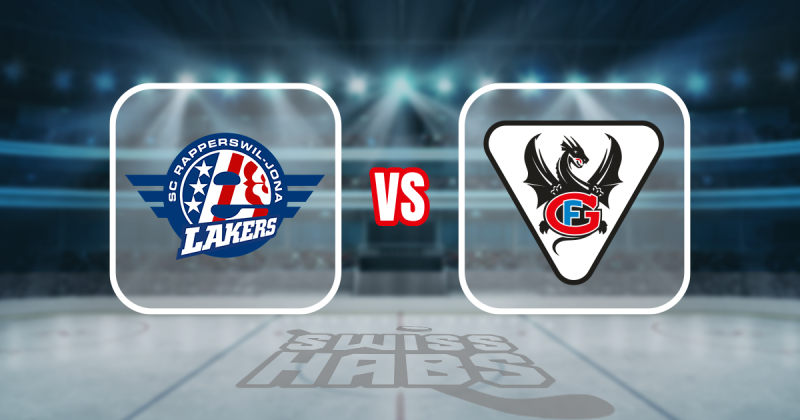 Formation des équipes et joueurs indisponibles pour le match Rapperswil vs Fribourg