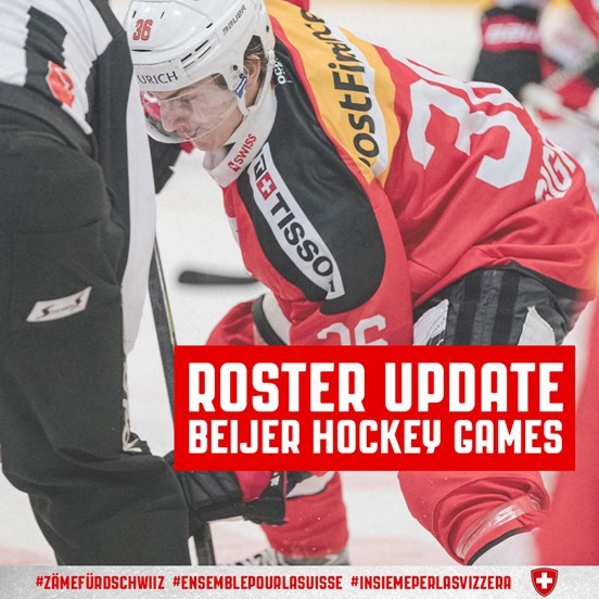 Justin Sigrist rejoint l'équipe de Suisse, Ludovic Waeber la quitte