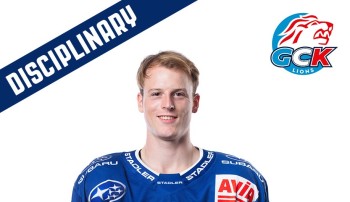 Deux matchs de suspension et une amende contre Dominic Buchli