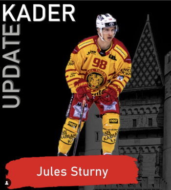 Jules Sturny jouera pour Bâle