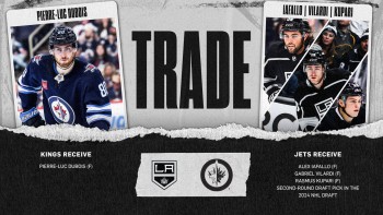 Pierre-Luc Dubois passe des Jets au Kings et signe pour 8 ans