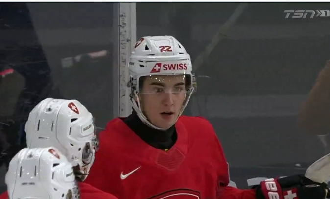 Mondiaux U20 : un bien joli premier but pour l'équipe de Suisse