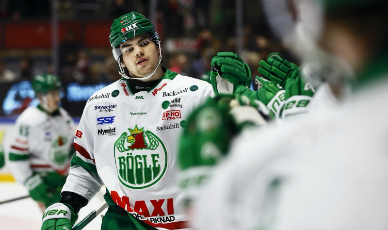 Lian Bichsel schenkt Rögle den Sieg