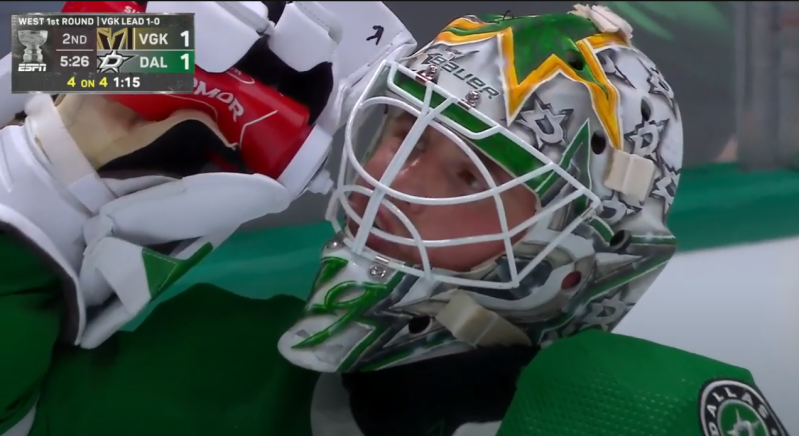 Tout un arrêt pour Jake Oettinger