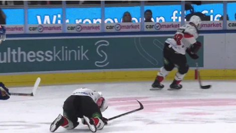 Andrea Glauser sera amendé pour sa grossière simulation