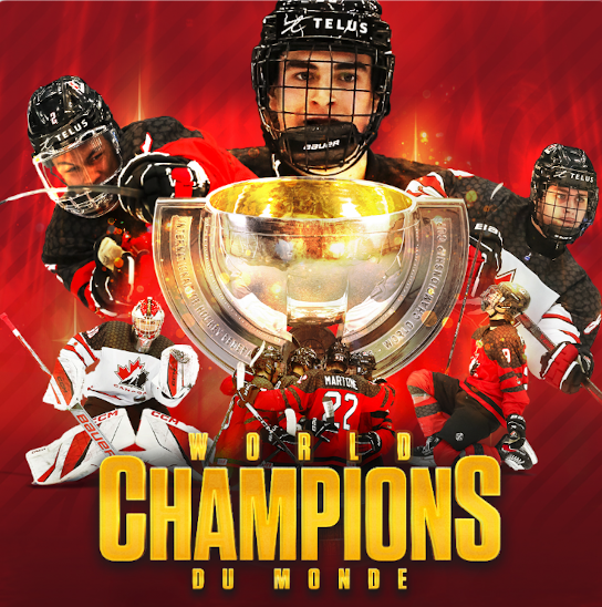 L'or pour le Canada aux Mondiaux U18