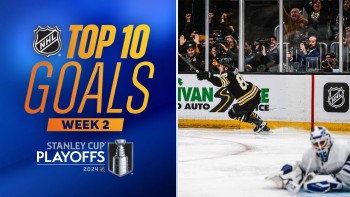 Top 10 des plus beaux buts de la dernière semaine de NHL