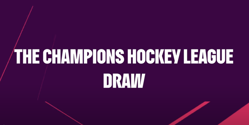 Les chapeaux pour le tirage au sort de la Champions Hockey League