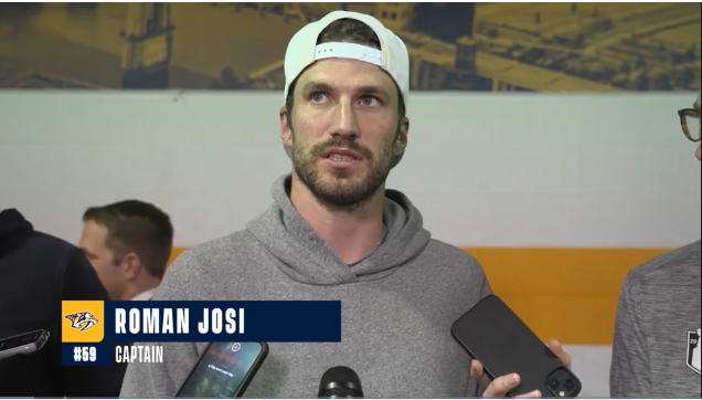 Roman Josi s'exprime sur sa troisième nomination au trophée Norris