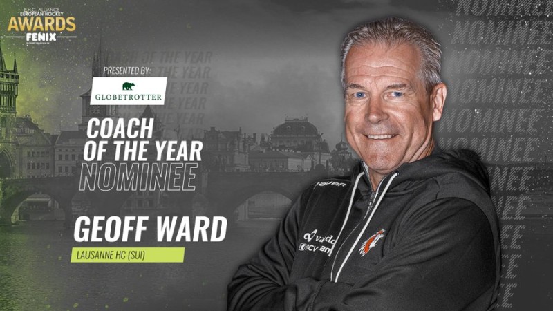 Geoff Ward en lice pour le titre de coach européen de l'année