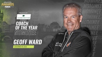 Geoff Ward en lice pour le titre de coach européen de l'année