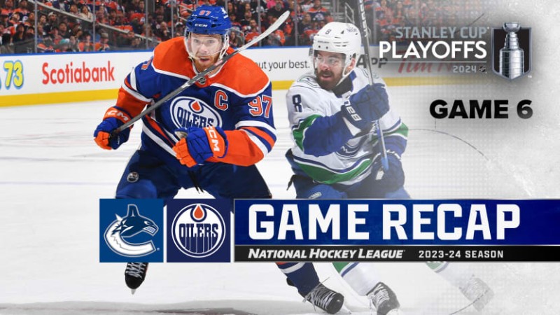 Il faudra un ultime match pour départager Oilers et Canucks