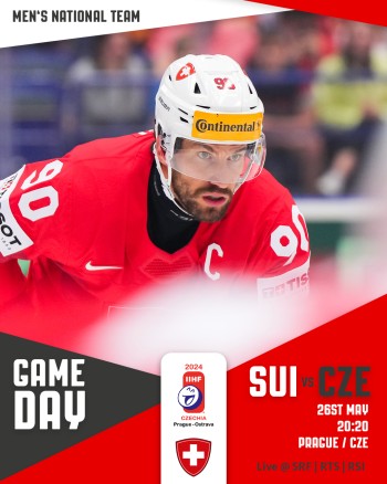 Formation des équipes pour le match Suisse vs Tchéquie