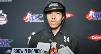 Rodwin Dionicio s'exprime avant l'acte final