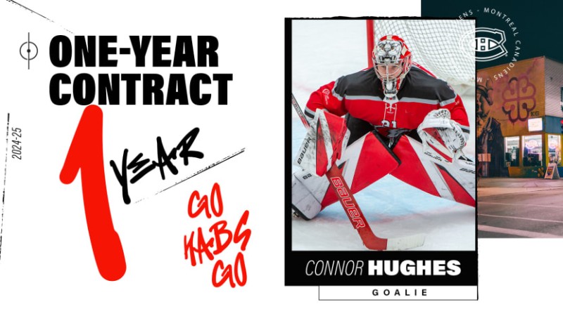 Connor Hughes s'exprime sur sa signature à Montréal