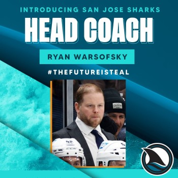 Ryan Warsofsky est le nouveau coach des Sharks