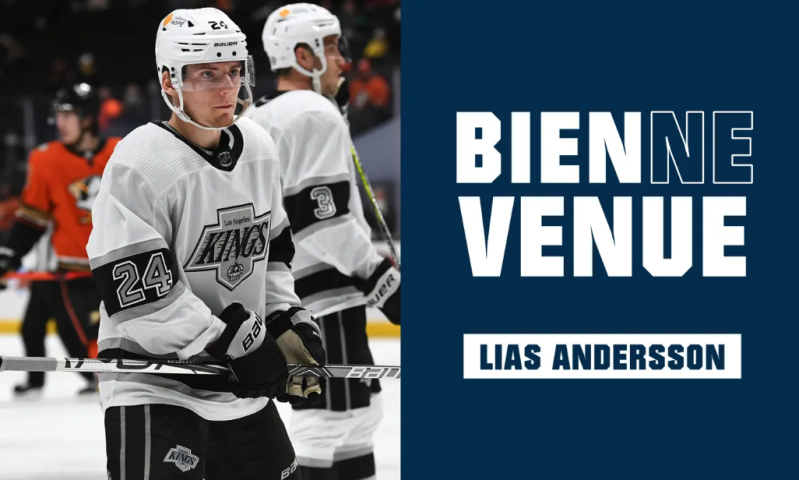 Lias Andersson revient sur sa signature dans le championnat suisse