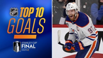 Les 10 plus beaux buts de la finale de la Coupe Stanley 2024