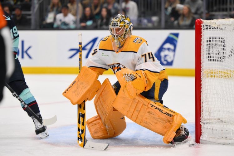 Juuse Saros restera encore très longtemps à Nashville