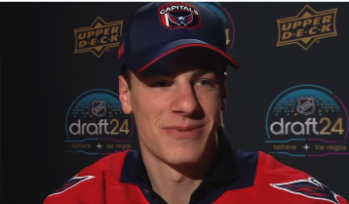 Les impressions de Leon Muggli après son repêchage par les Capitals