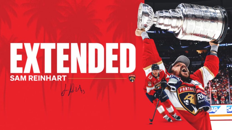 Le deal de Sam Reinhart est également confirmé