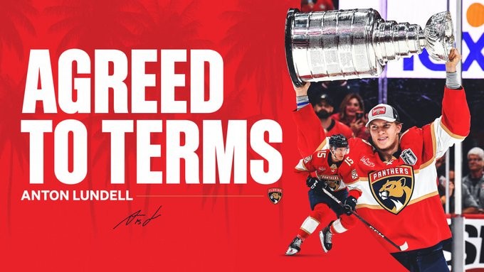Un contrat de 6 ans pour Anton Lundell