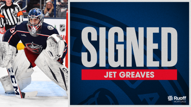 Les Blue Jackets signent un contrat de deux ans avec Jet Greaves
