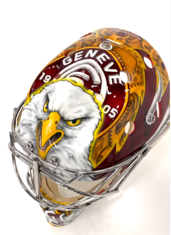 Le masque de Robert Mayer pour la saison prochaine