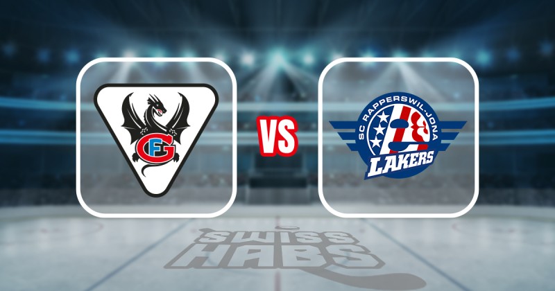 Teamaufstellung und nicht verfügbare Spieler für das Spiel Fribourg vs. Rapperswil