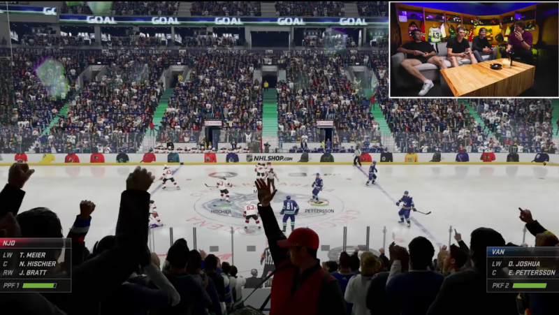 Einblicke in das Gameplay von NHL 25