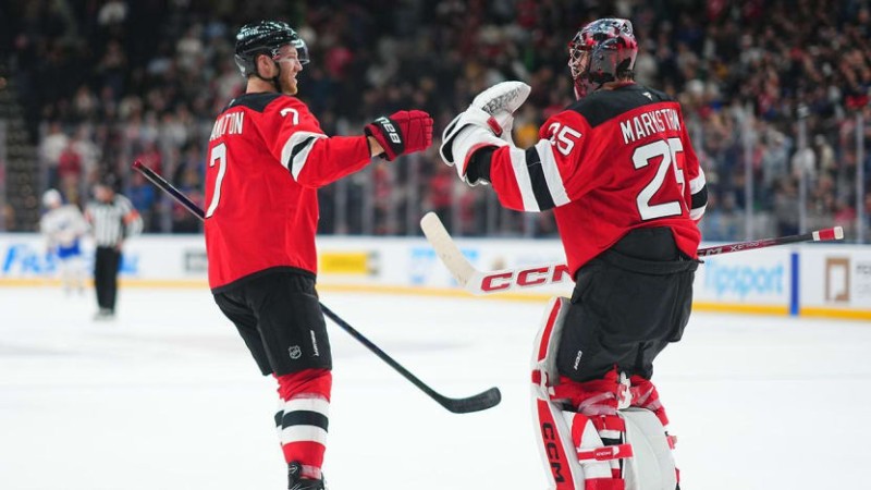 Ein schöner Sieg der Devils über die Sabres