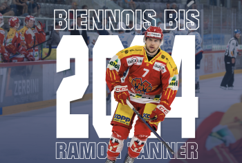 Ramon Tanner wird seine Saison wohl mit Biel beenden