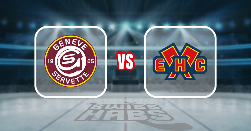 Teamaufstellung und nicht verfügbare Spieler für das Spiel Genf vs. Biel